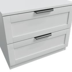 Шкаф распашной Нордик - 4, белый