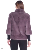 Шуба натуральная A-1001лаванда