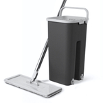 Набор для уборки HANDY Lite 6 л. (ведро с отжимом + швабра + 2 насадки) в инд. упаковке цвет графитовый