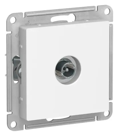 ATLASDESIGN TV РОЗЕТКА проходная 4дБ, механизм, ЛОТОС