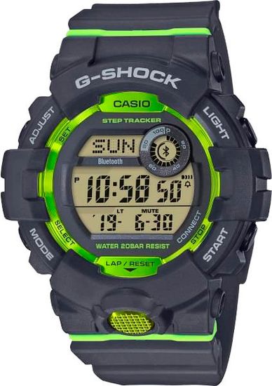 Наручные часы Casio G-SHOCK GBD-800-8ER с шагомером