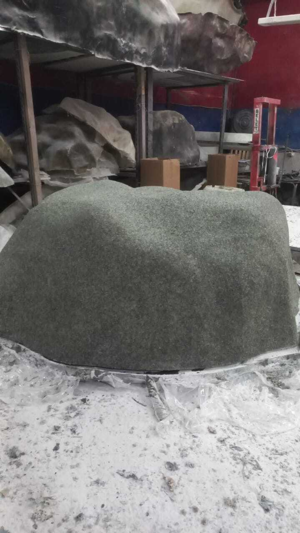 Камень декоративный D100/30 для газгольдера - Серый