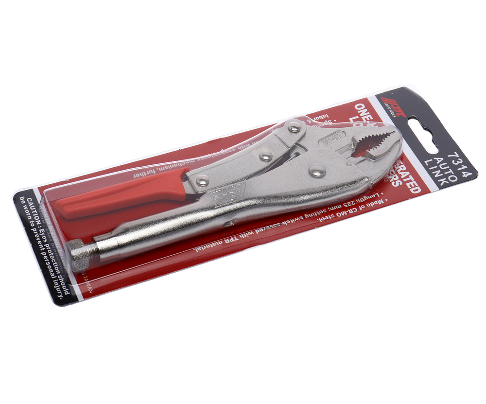 Клещи 225мм с фиксатором JTC