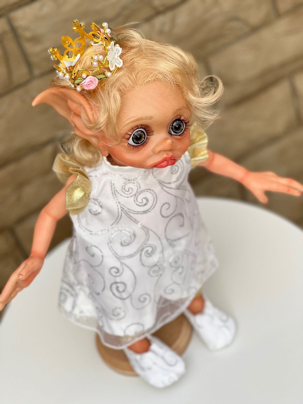 Кукла мягконабивная 40см в пакете (FA-139)