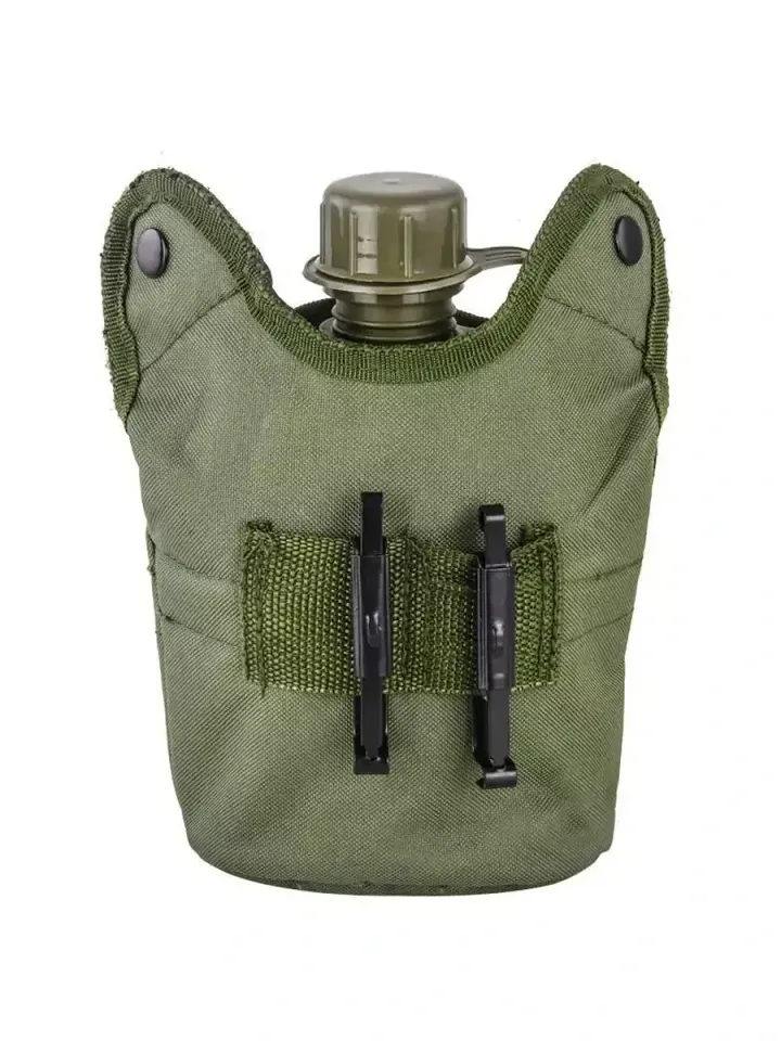 Фляга US 1л. с котелком (olive)