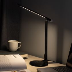 Настольный светильник ЭРА NLED-483-10W-BK светодиодный черный