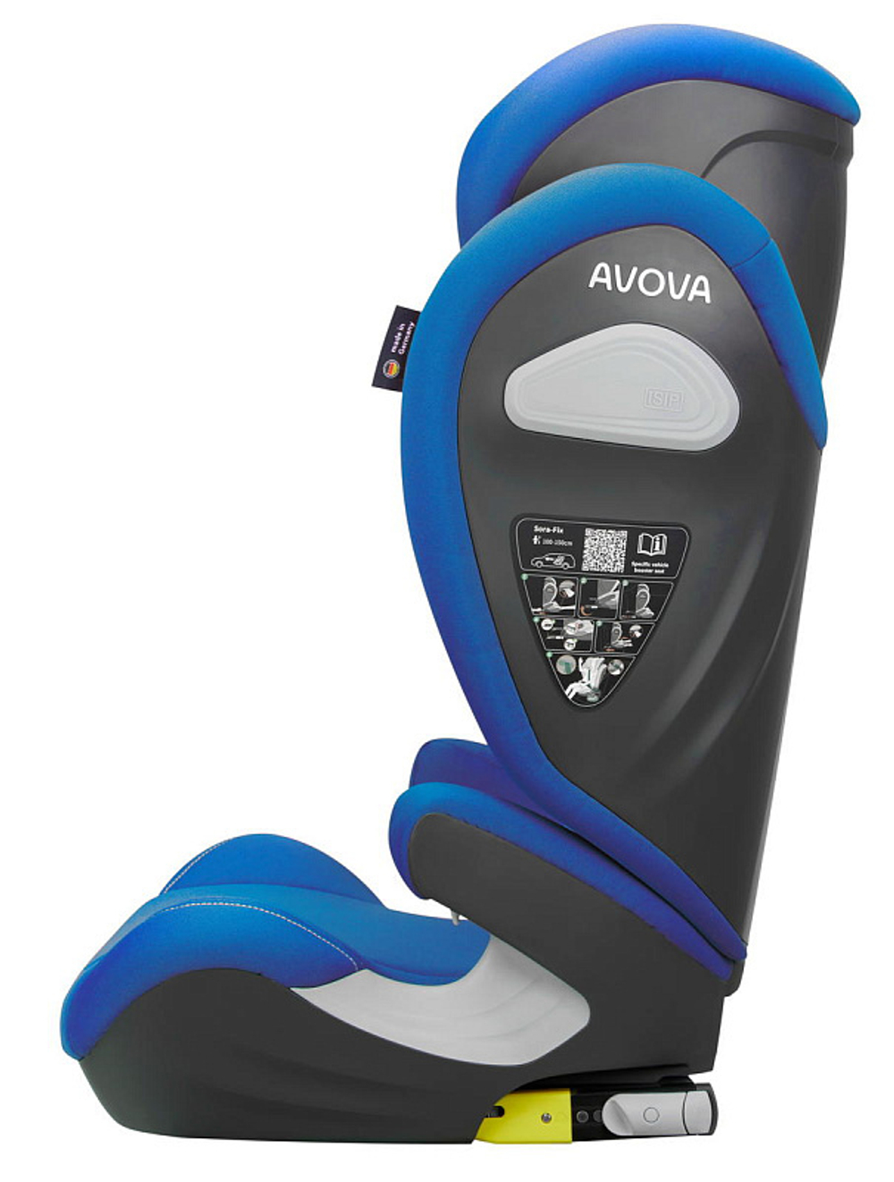 Автокресло Avova Sora Fix (15-36 кг, 100-150 см) Summer Blue