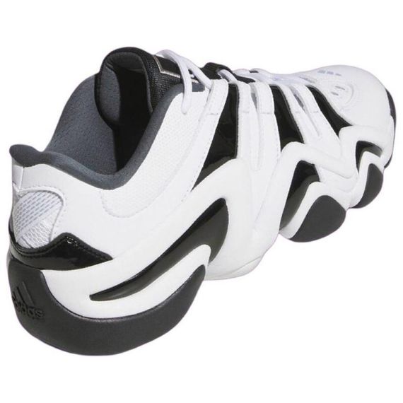 Adidas Crazy 8 Баскетбольные кроссовки Низкие Белые черные кроссовки