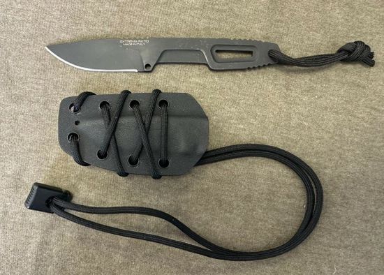 Нож Extrema Ratio SATRE  - сталь N690, черное покрытие, кайдекс ножны