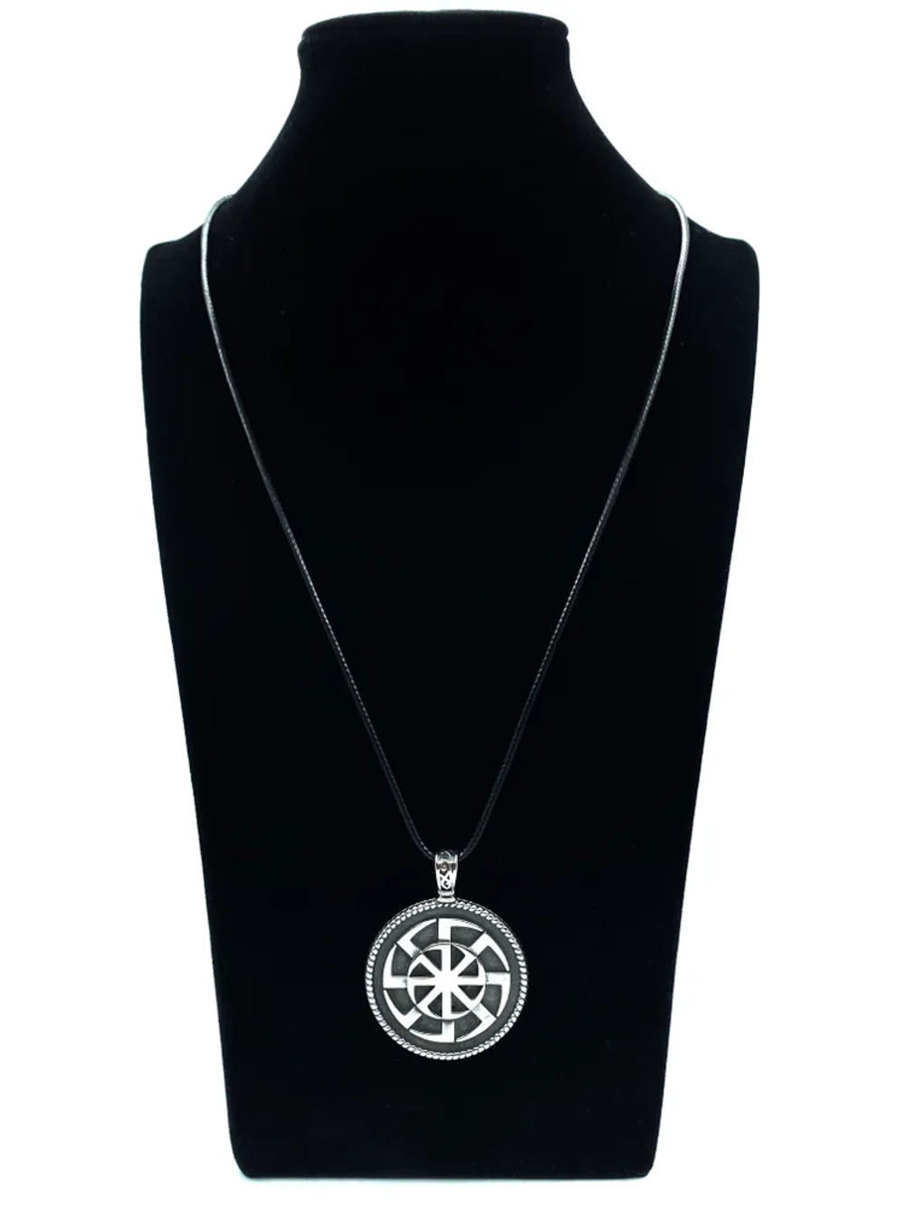 Славянская подвеска оберег Коловрат магический амулет из стали