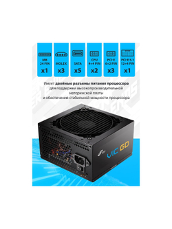 Блок питания FSP VIC-850GD ATX 850W, 80+ GOLD (POA8500101)