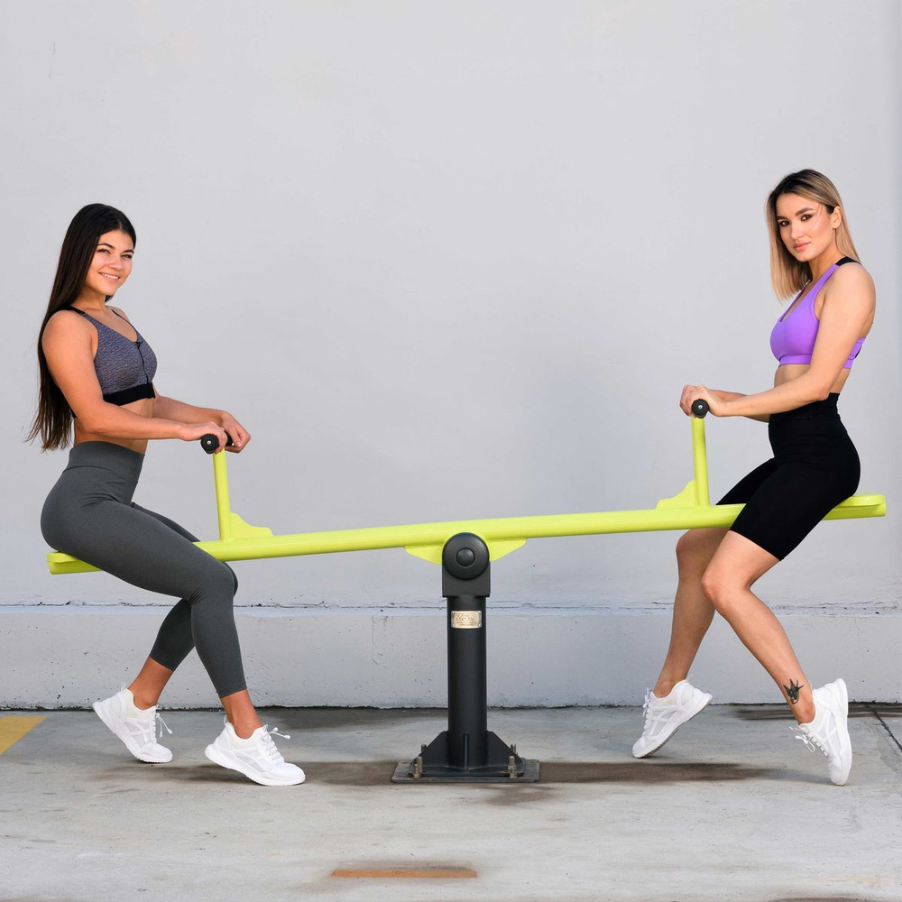 S-1001 Уличный тренажер Качалка-балансир ZAVODSPORTA