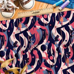 Ткань шелк Армани марокканские орнаменты