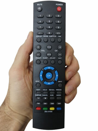 Пульт ZSJ-5104 (FLTV-16C10) для телевизоров Fusion, Orion, Supra