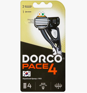 ДЛЯ БРИТЬЯ DORCO PACE4 2ШТ
