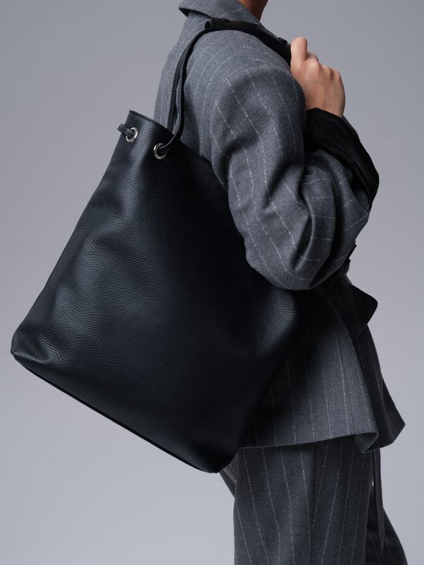 Кожаная сумка Ann DBR 31228 черный