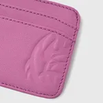 Кардхолдер Ymkashix Гладкая кожа розовый