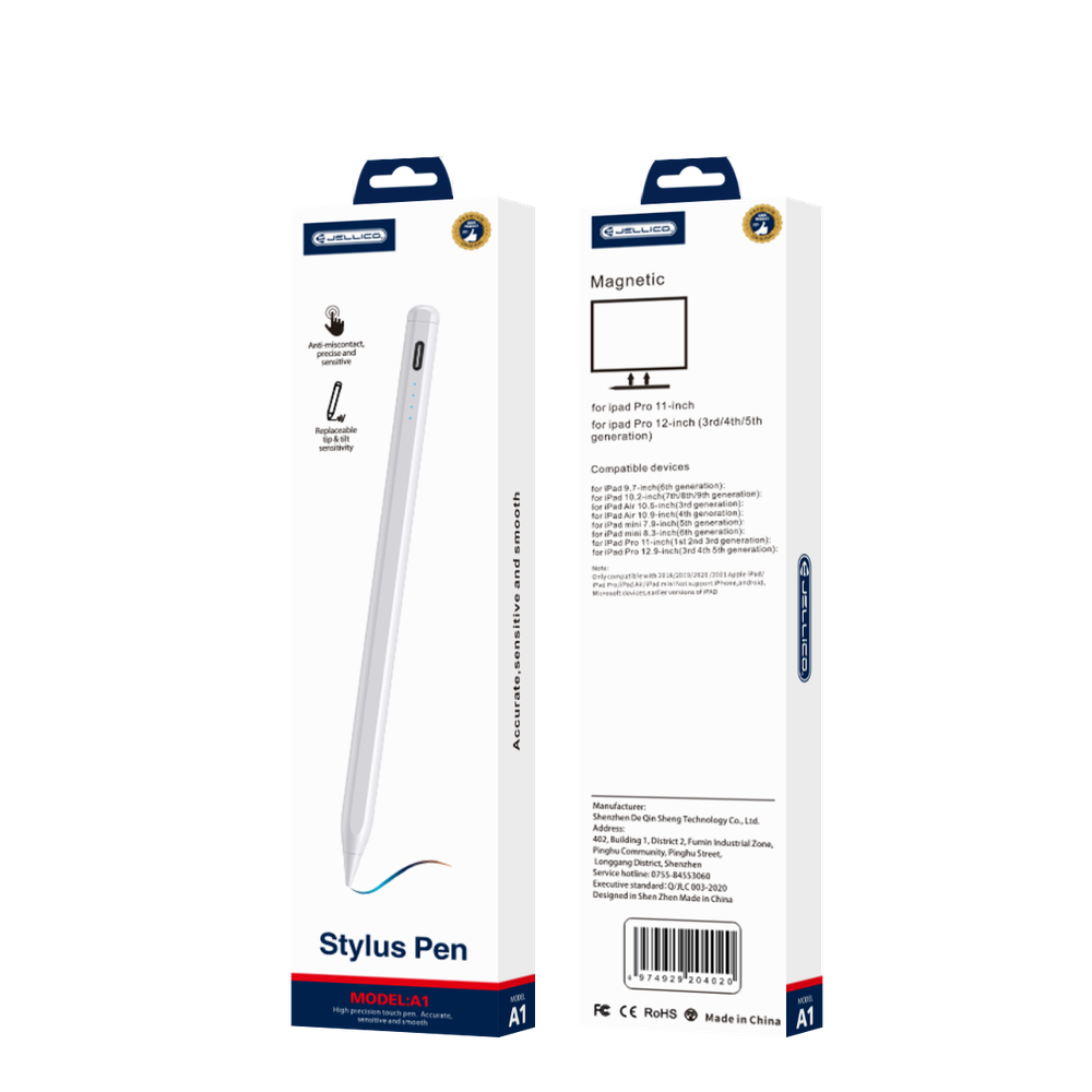 Stylus Pen JELLICO A1 для iPad (White)