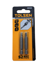 Набор односторонних бит TOLSEN "INDUSTRIAL" 1/4" HEX4х50мм 2шт. 20334
