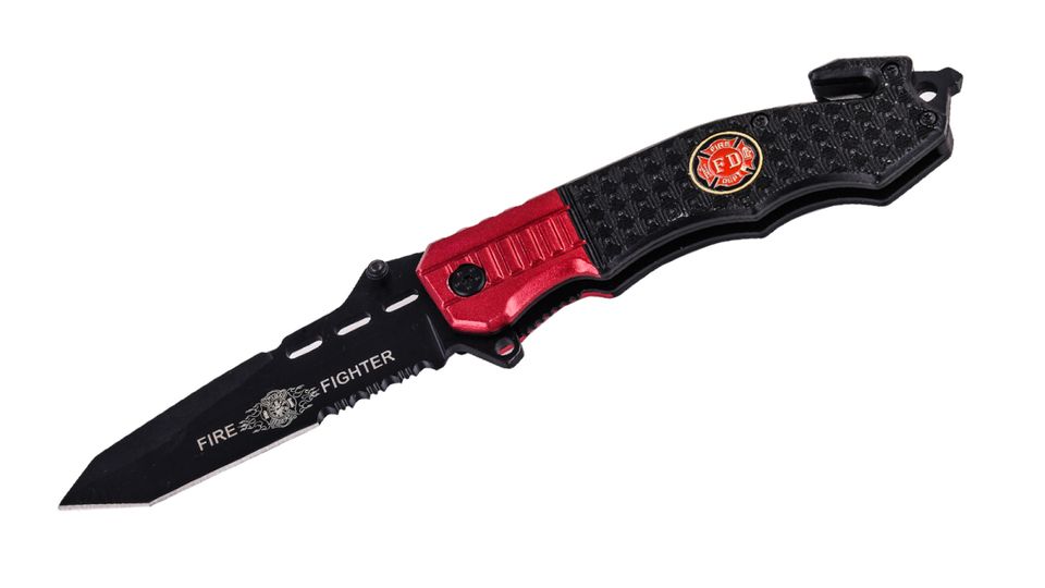 Нож Fire Fighter с клинком танто и стеклобоем