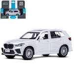 Модель 1:43 BMW X5M, белый, инерция, откр. двери