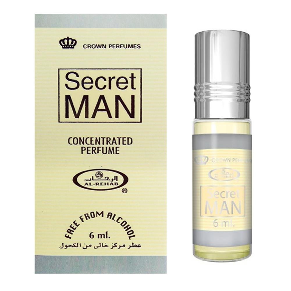 масляные духи Сикрет Мэн Аль-Рехаб (Secret Man Al-Rehab), 6 мл