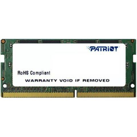 Память DDR4 4Gb 2133MHz Patriot PSD44G213381S RTL PC4-17000 CL15 SO-DIMM 260-pin 1.2В single rank