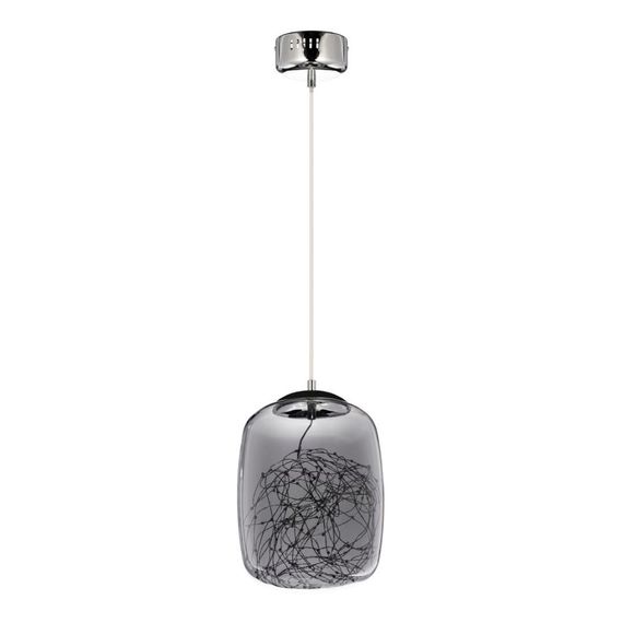 Подвесной светодиодный светильник Lumina Deco Daisy LDP 6824-220 CHR+GY