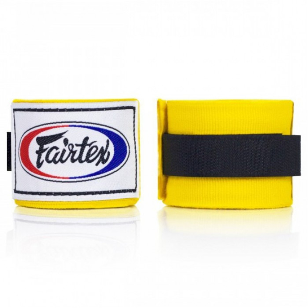 Бинты боксерские Fairtex HW2 желтые