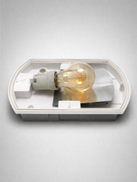 Ударопрочный светильник под большую лампуE27 IP54 (до 75Вт) | Царь-Огонь свет