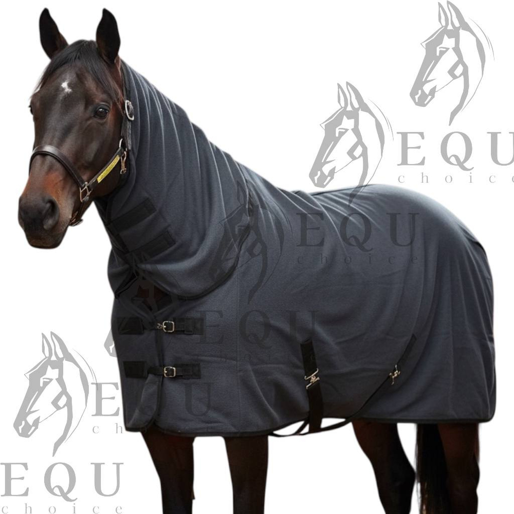 Попона флисовая с капором TGW / ТГВ (серая)