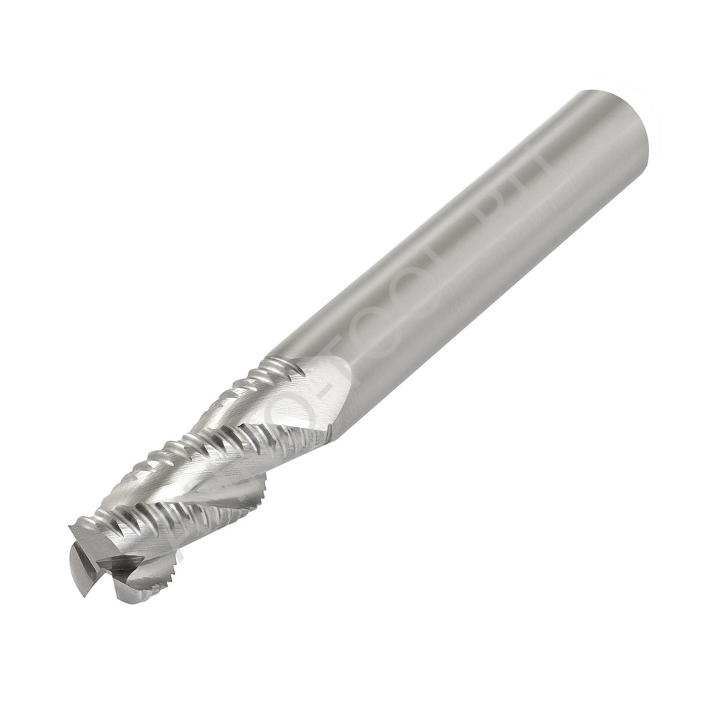 Фреза твердосплавная обдирочная 20мм (L=100, l=50, хв=20) Z3 30° по алюминию и цвет.металлам BRAL-3W