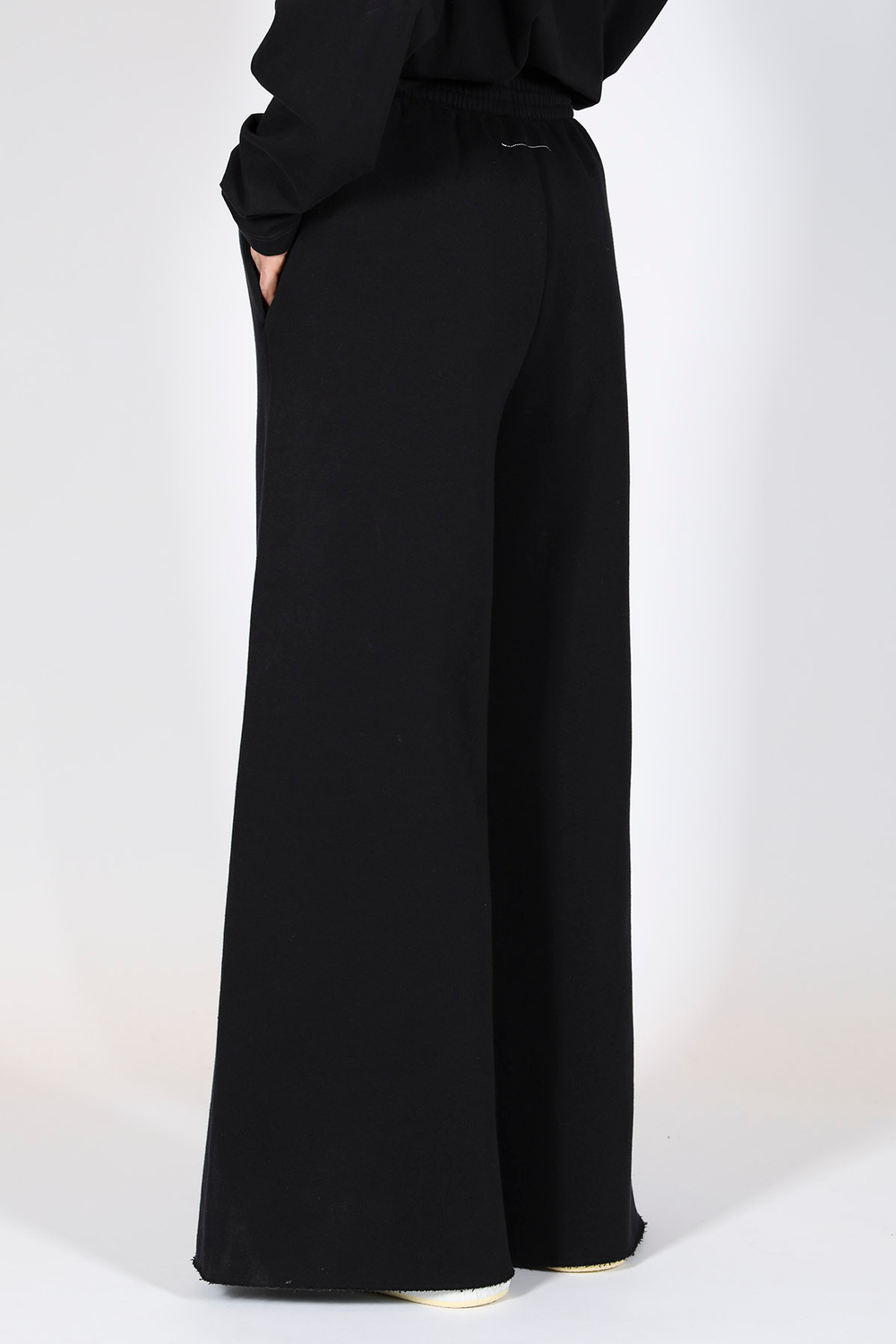 MM6 MAISON MARGIELA БРЮКИ ЧЕРНЫЕ ЖЕНСКИЕ НА РЕЗИНКЕ