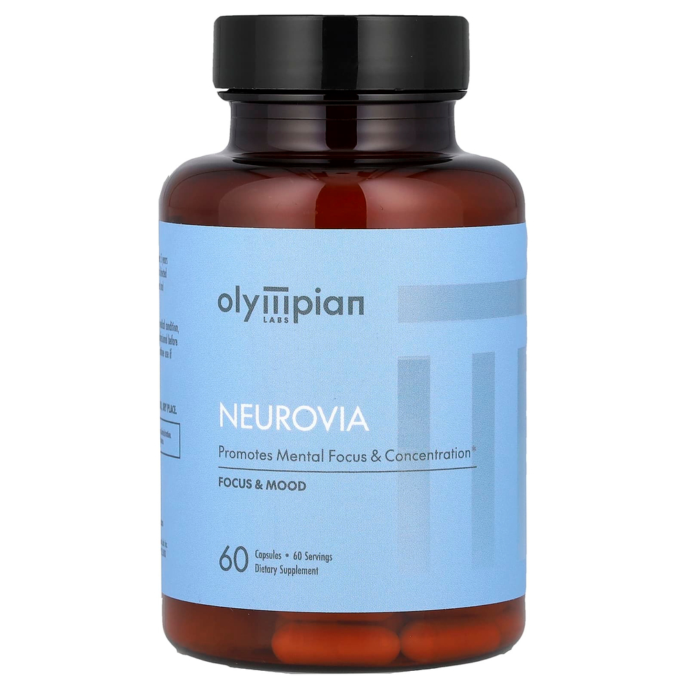 Olympian Labs, Neurovia, 60 капсул