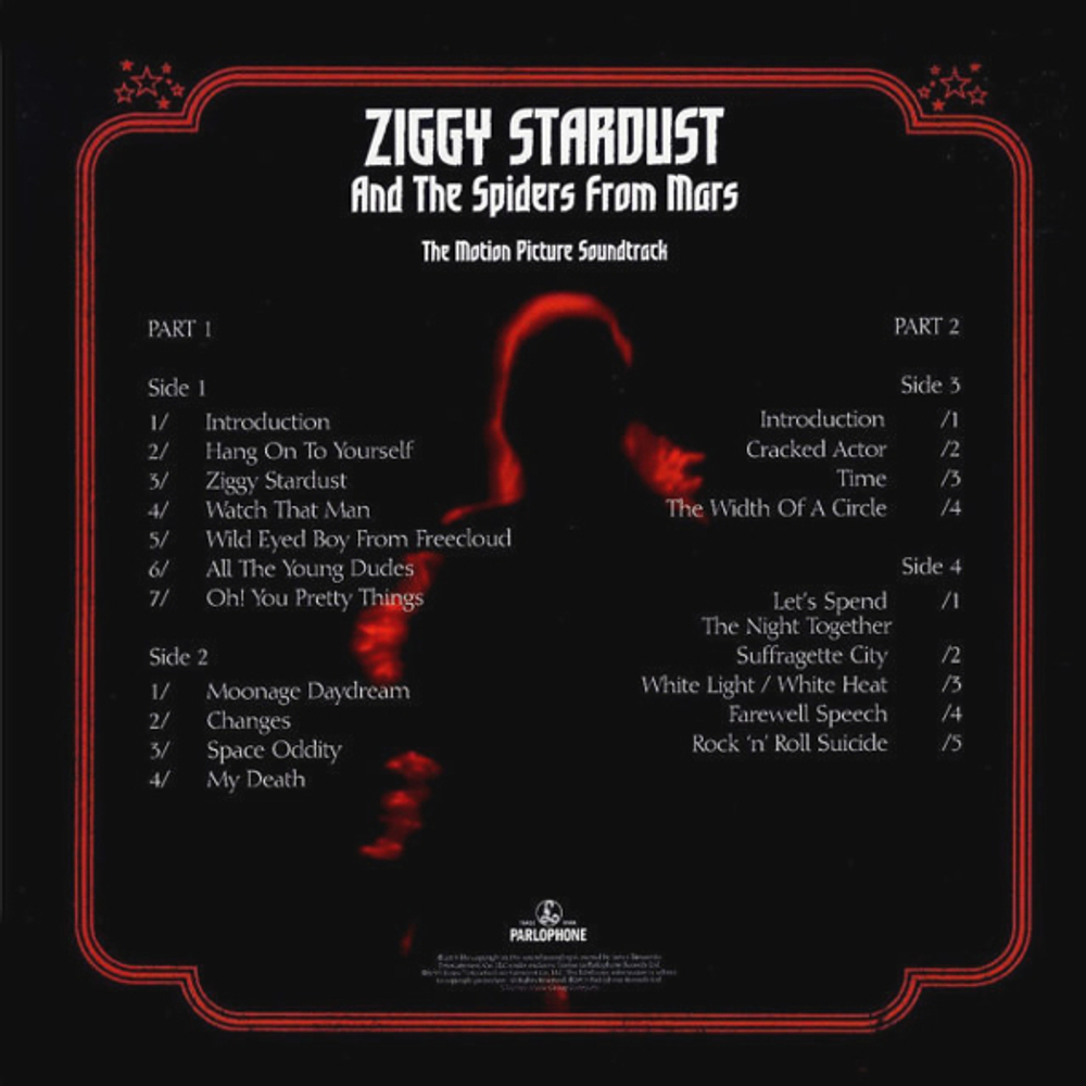 David Bowie / Ziggy Stardust And The Spiders From Mars - The Motion Picture Soundtrack (2LP)