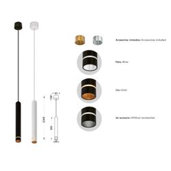 8878 Подвесной светильник SPLIT