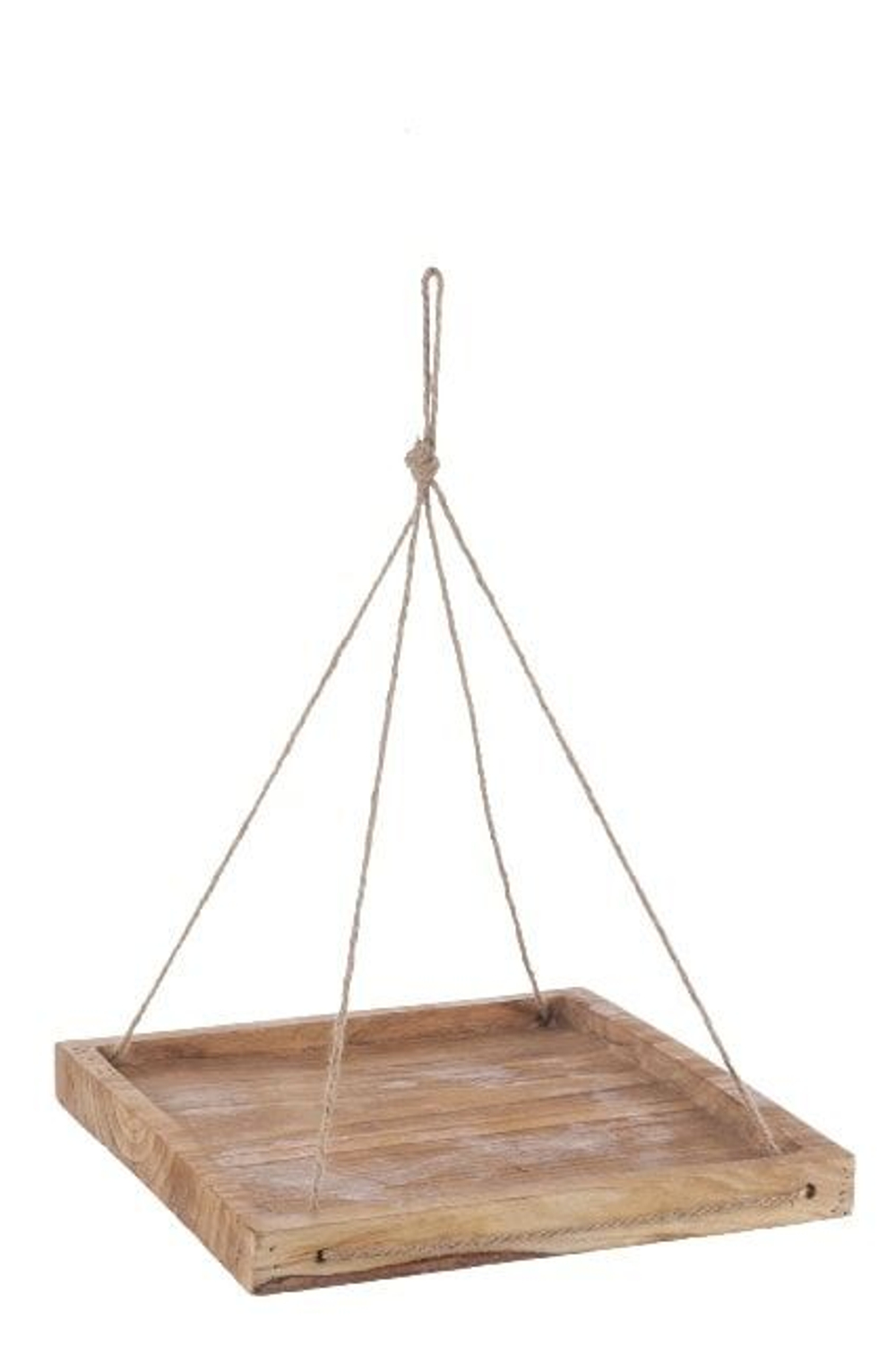 Полка подвесная "Натура" большая 45х5х45см Дерево