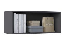 Тумба навесная №1 "Оливия" (графит/мрамор глянец), МФ Миф, г. Пенза