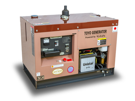 Дизельный генератор TOYO TKV 7,5 SPC