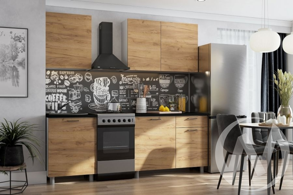 Кухонный гарнитур Лаванда 1,7м