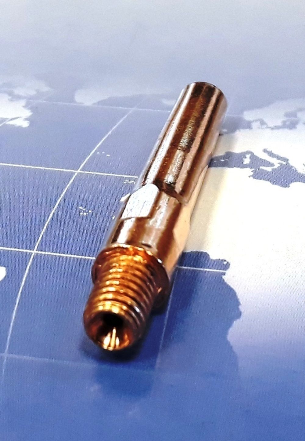 TET01676 Наконечник токосъемный Е-Сu М6х45х1,6 мм. Панасоник Panasonic