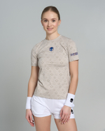 Женская футболка Hydrogen LOGO ALL OVER TECH T-SHIRT (D01006-472)
