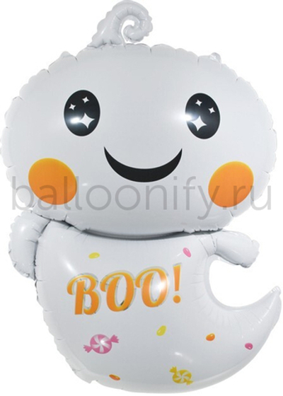 Шар (31''/79 см) Фигура, Маленькое привидение, 1 шт.