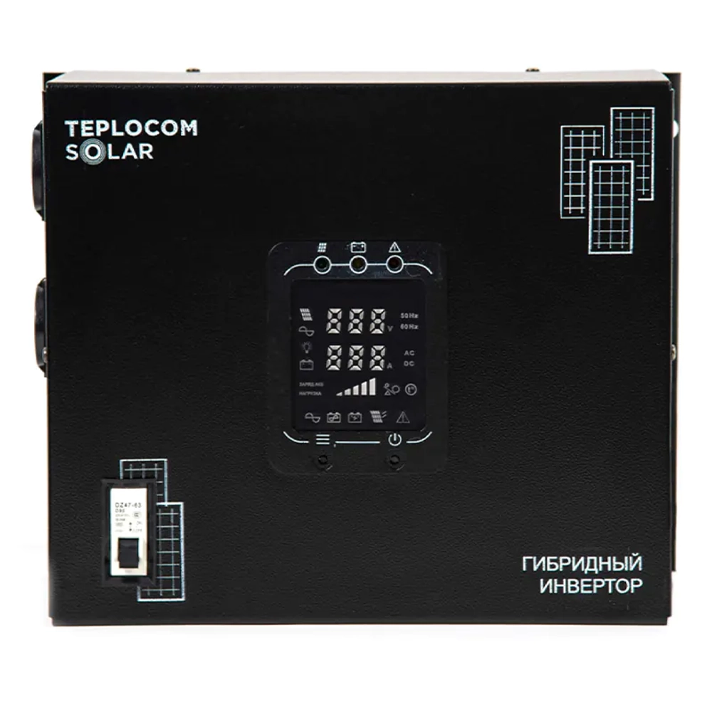 TEPLOCOM Solar-1500, 250Вт источник бесперебойного питания и солнечная панель, 2425