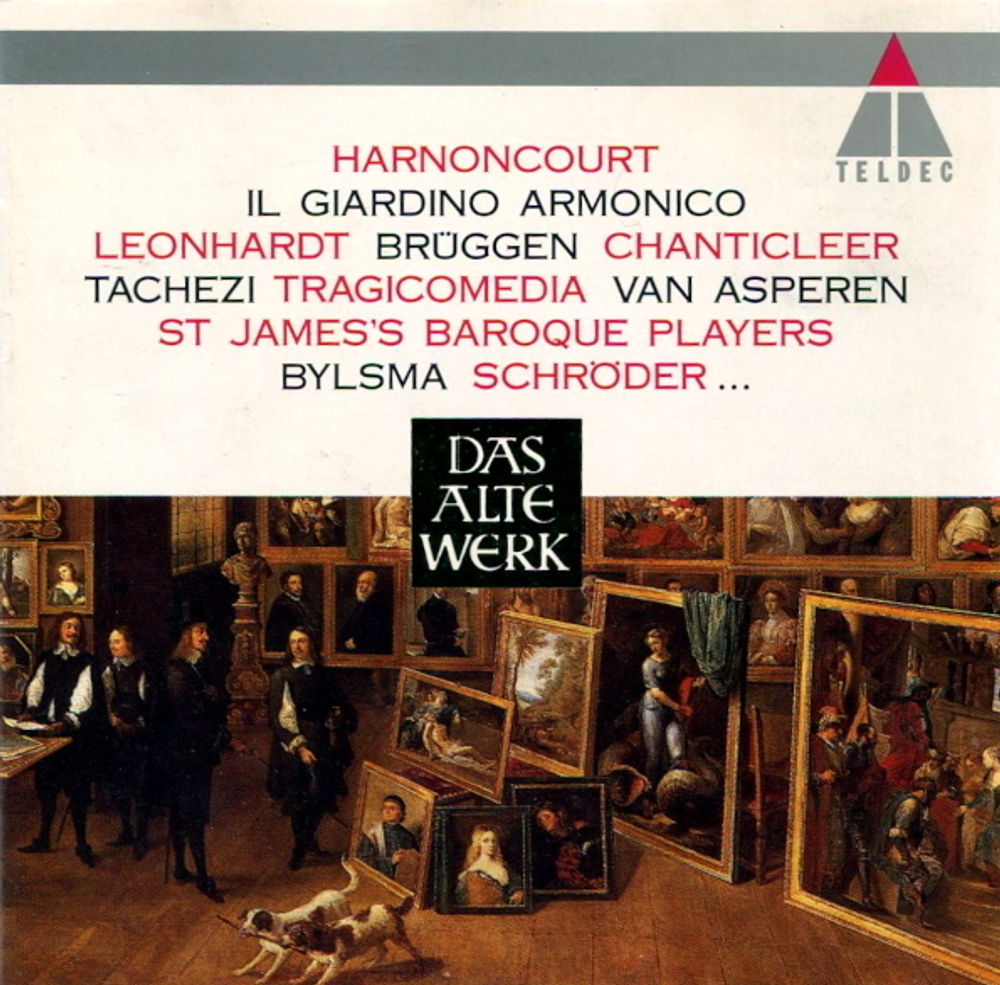 Nikolaus Harnoncourt, Il Giardino Armonico, Gustav Leonhardt, Frans Bruggen, Chanticleer, Herbert Tachezi, Tragicomedia, Bob van Asperen, St. James's Baroque Players, Anner Bylsma, Jaap Schroder / Das Alte Werk (CD)