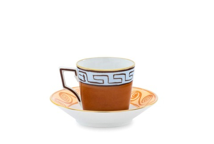 Набор кофейных пар IL Viaggio Di Nettuno Terracotta, 90 мл (2 шт.)