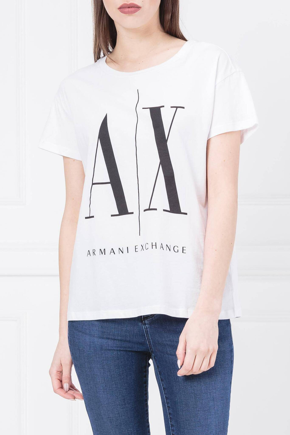 футболка Armani Exchange - белый(8NYTCX YJG3Z)