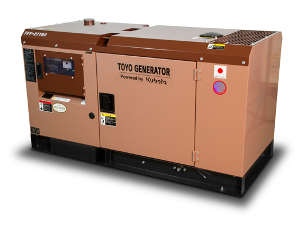 Дизельный генератор TOYO TKV 27 TBS