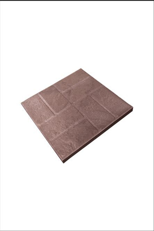 Полимер-песчаная тротуарная плитка УСИЛЕННАЯ "8кирпичей" 330х330х30 (коричневый)