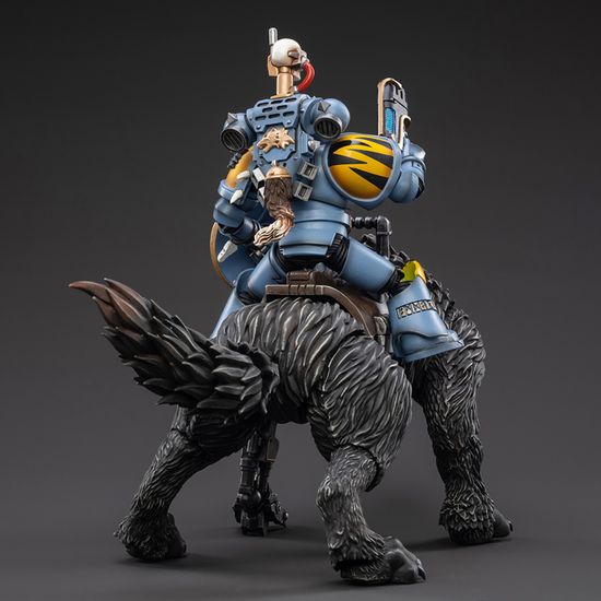 Фигурка Warhammer 40K Space Wolves Thunderwolf Cavalry Frode 1:18